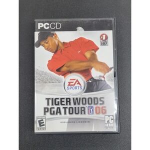 Tiger Woods PGA Tour 06 PC CD-ROM Game 3 Discs